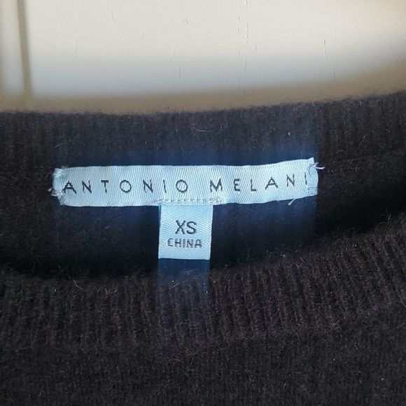 Antonio Melani Black Long Sleeve Top – Size XS - Picture 2 of 4